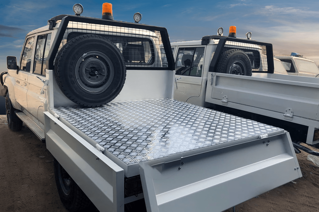Toyota Land Cruiser 79 Series Mine-Spec Dual Cab Trayback – Proven, Compliant, Unstoppable | Rescueride