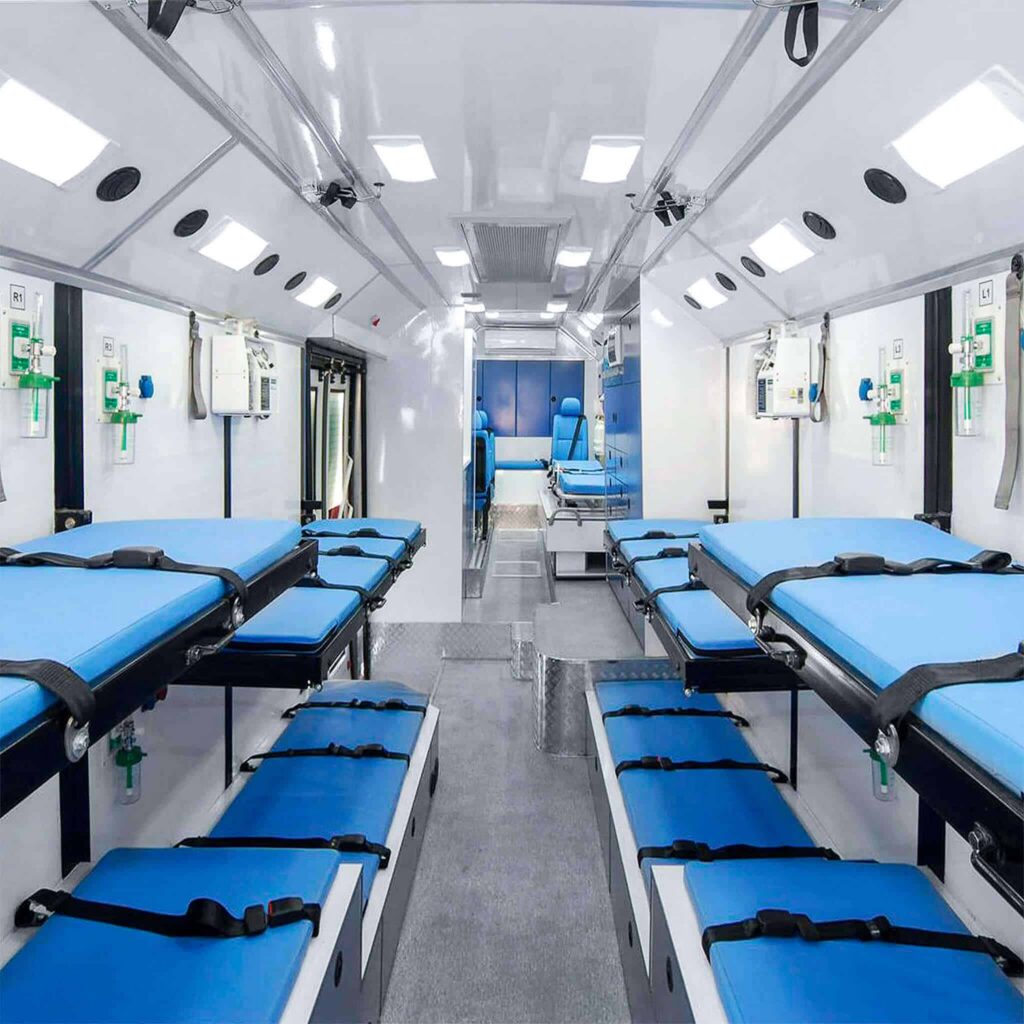 Disaster response ambulance: Mass casualty transit