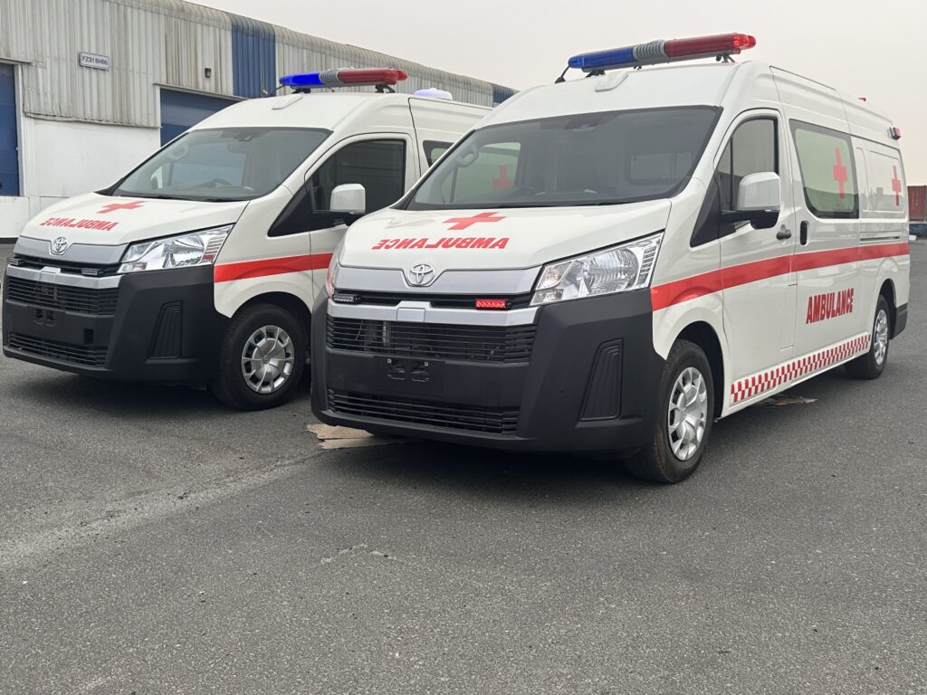 Toyota HiAce 4×4 Ambulance – Built for City Streets, Rural Roads, and Beyond | Rescueride