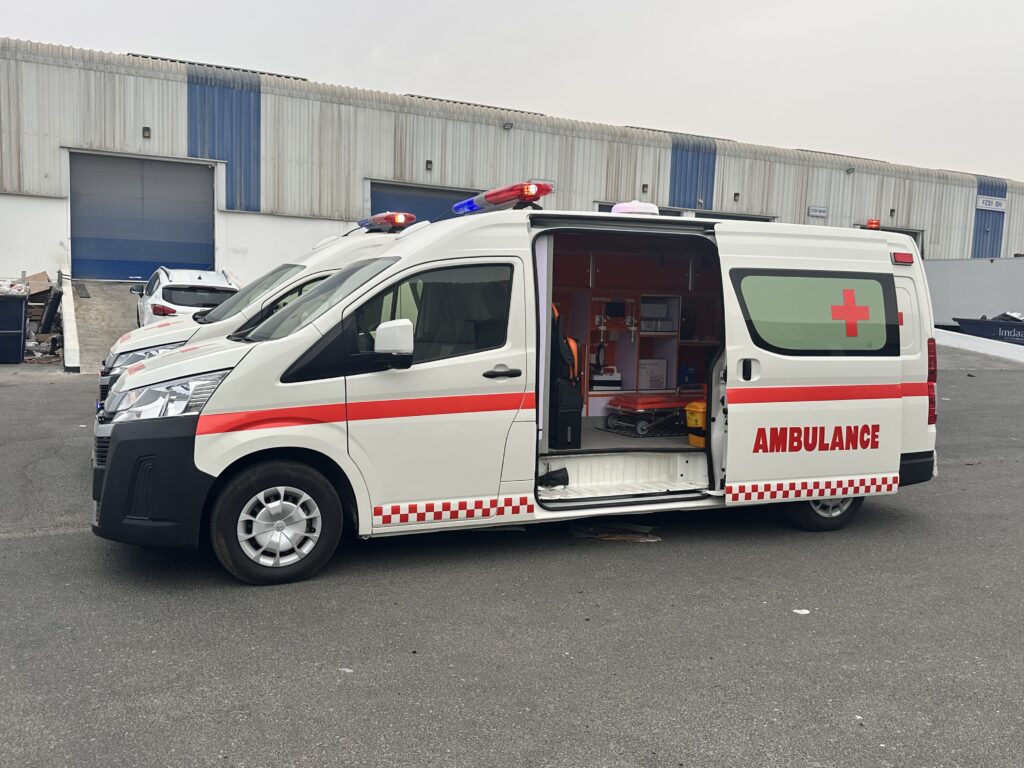 Toyota HiAce 4×4 Ambulance – Built for City Streets, Rural Roads, and Beyond | Rescueride