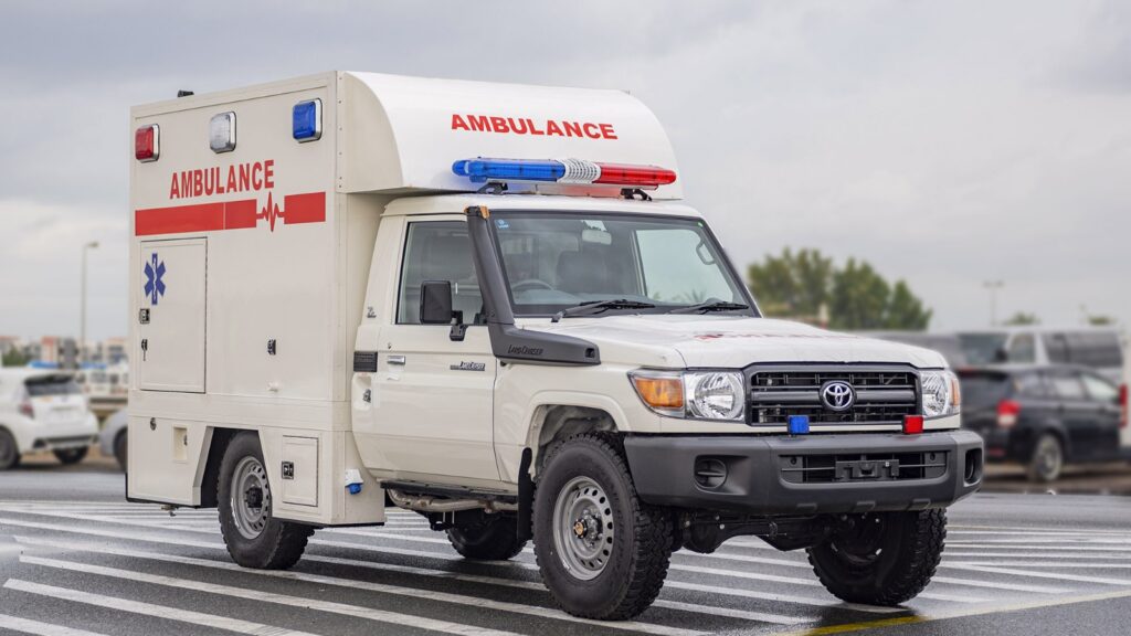 Basic Life support Ambulance Toyota Land Cruiser Box Type