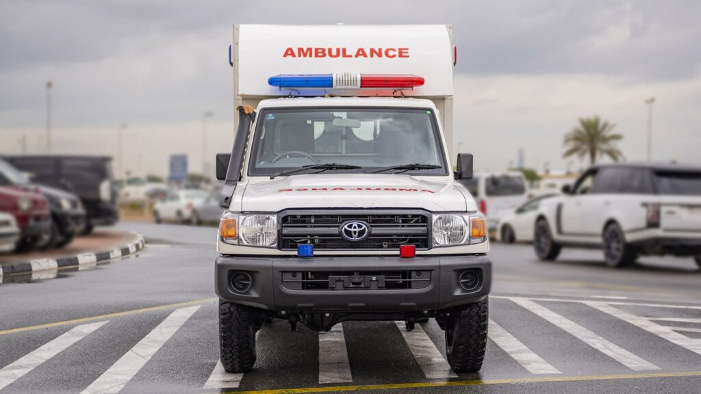 Basic Life support Ambulance Toyota Land Cruiser Box Type