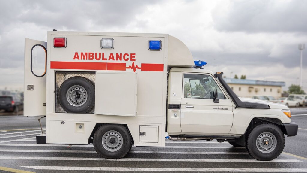 Basic Life support Ambulance Toyota Land Cruiser Box Type