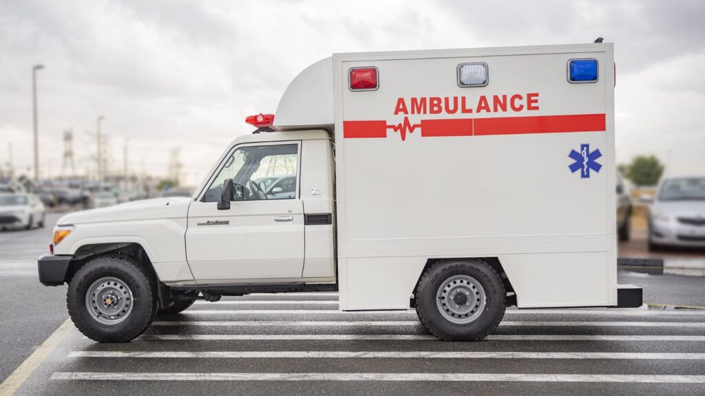 Basic Life support Ambulance Toyota Land Cruiser Box Type