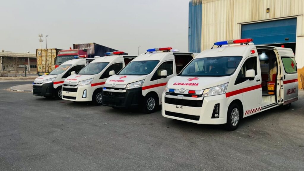 Toyota Hiace High Roof Ambulance – More Space. More Comfort. More Care. | Rescueride