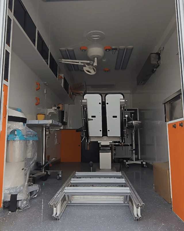 Toyota Hino Box Type Mobile Surgery Vehicle