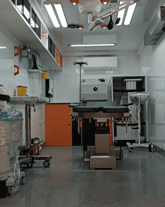 Toyota Hino Box Type Mobile Surgery Vehicle