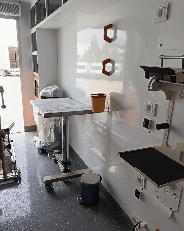 Toyota Hino Box Type Mobile Surgery Vehicle