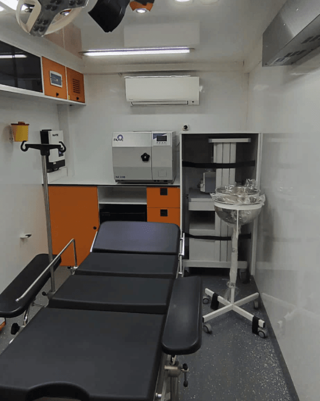 Toyota Hino Box Type Mobile Surgery Vehicle
