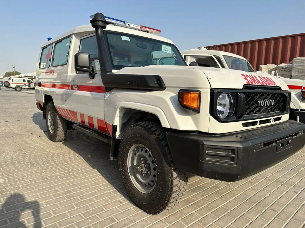 Discover why the Toyota Land Cruiser 78 is the best 4x4 ambulance for rugged off-road environments.