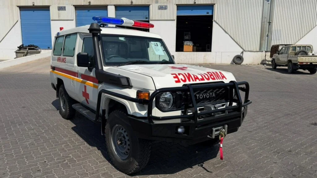 Upgrades for Search and Rescue Off-Road Ambulances